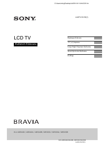 Kullanım kılavuzu Sony Bravia KLV-40EX43B LCD televizyon