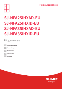 Manual Sharp SJ-NFA35IHXAD-EU Frigorífico combinado