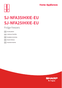 Vadovas Sharp SJ-NFA35IHXIE-EU Šaldytuvas-šaldiklis