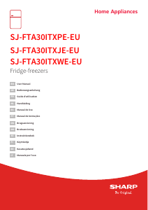Manuale Sharp SJ-FTA30ITXPE-EU Frigorifero-congelatore