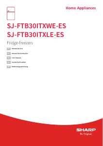 Manual Sharp SJ-FTB30ITXLE-ES Fridge-Freezer