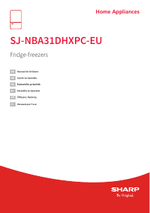 Manual Sharp SJ-NBA31DHXPC-EU Combina frigorifica