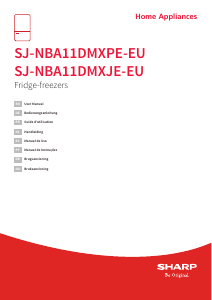 Manual Sharp SJ-NBA11DMXPE-EU Frigorífico combinado