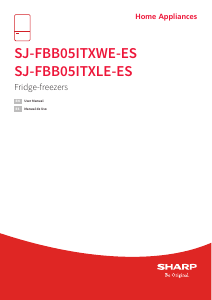 Manual Sharp SJ-FBB05ITXWE-ES Fridge-Freezer