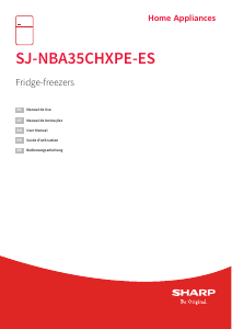 Mode d’emploi Sharp SJ-NBA35CHXPE-ES Réfrigérateur combiné