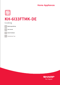 Handleiding Sharp KH-6I33FTMK-DE Kookplaat