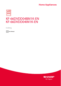 Bruksanvisning Sharp KF-66DVDD04IM1K-EN Ugn