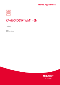 Bruksanvisning Sharp KF-66DIDD04WM1I-EN Ugn