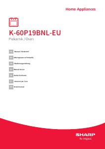 Manuale Sharp K-60P19BNL-EU Forno