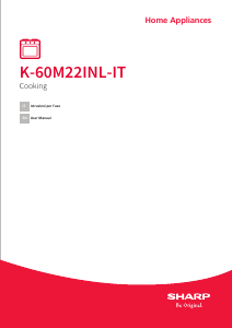 Manuale Sharp K-60M22INL-IT Forno