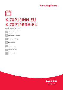 Manuale Sharp K-70P19INH-EU Forno