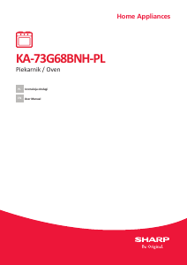 Handleiding Sharp KA-73G68BNH-PL Oven