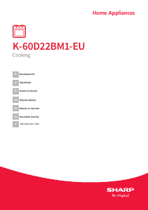 Käyttöohje Sharp K-60D22BM1-EU Uuni