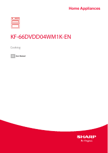Bruksanvisning Sharp KF-66DVDD04WM1K-EN Ugn