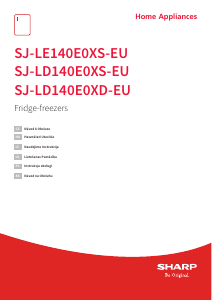 Návod Sharp SJ-LD140E0XS-EU Chladnička