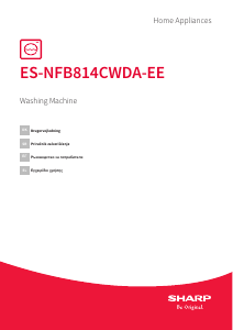 Brugsanvisning Sharp ES-NFB814CWDA-EE Vaskemaskine