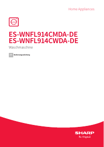 Bedienungsanleitung Sharp ES-WNFL914CWDA-DE Waschmaschine