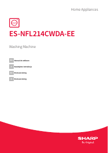 Manual Sharp ES-NFL214CWDA-EE Mașină de spălat