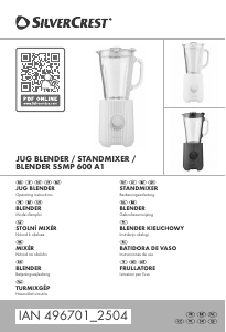 Mode d’emploi SilverCrest IAN 496701 Blender