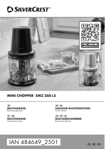 Brugsanvisning SilverCrest IAN 484649 Minihakker