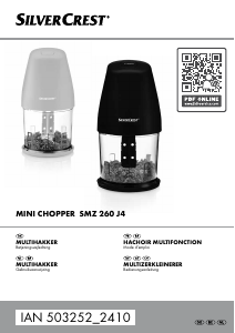 Mode d’emploi SilverCrest IAN 503252 Hachoir
