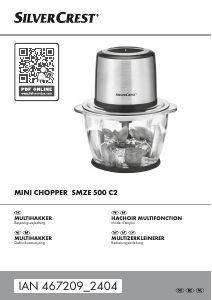 Brugsanvisning SilverCrest IAN 467209 Minihakker