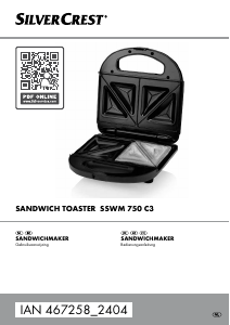 Bedienungsanleitung SilverCrest IAN 467258 Kontaktgrill