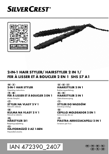 Használati útmutató SilverCrest IAN 472390 Hajformázó