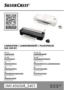 Handleiding SilverCrest IAN 456368 Lamineermachine