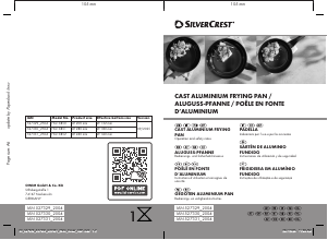 Manual de uso SilverCrest IAN 527329 Sartén