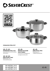 Bedienungsanleitung SilverCrest IAN 483390 Pfanne