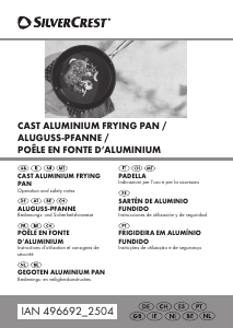 Manual de uso SilverCrest IAN 496692 Sartén