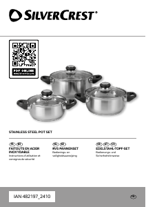 Bedienungsanleitung SilverCrest IAN 482197 Pfanne
