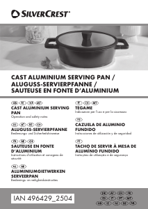 Manual de uso SilverCrest IAN 496429 Sartén