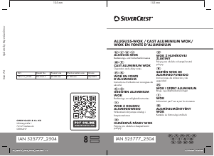 Bedienungsanleitung SilverCrest IAN 525777 Pfanne