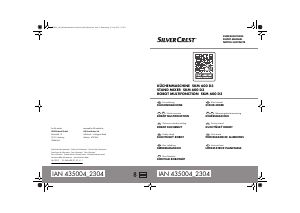 Manual de uso SilverCrest IAN 435004 Batidora de pie