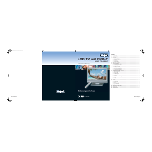 Bedienungsanleitung Tevion 2202 LCD fernseher