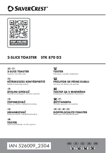 Priručnik SilverCrest IAN 526009 Toster