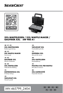 Manual SilverCrest IAN 465799 Waffle Maker