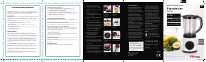 Bedienungsanleitung Tectro TB 181 Standmixer