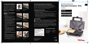 Bedienungsanleitung Tectro SM 201 Kontaktgrill