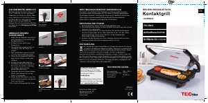 Bedienungsanleitung Tectro KG 171 Kontaktgrill