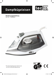 Bedienungsanleitung Tectro 17924504 Bügeleisen