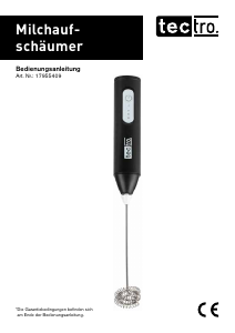 Bedienungsanleitung Tectro 17955409 Milchaufschäumer