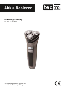 Bedienungsanleitung Tectro 17953801 Rasierer