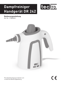 Bedienungsanleitung Tectro 17955201 Dampfreiniger