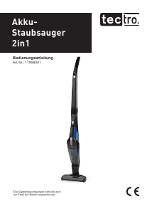 Bedienungsanleitung Tectro 17958301 Staubsauger