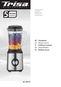 Mode d’emploi Trisa Mix Well Blender
