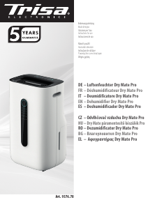 Manual Trisa Dry Mate Pro Dehumidifier