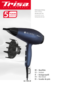 Bedienungsanleitung Trisa Ionic Silk Plus Haartrockner